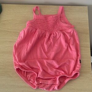 Kyte baby smocked bubble romper